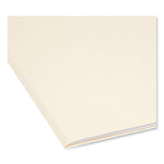 SuperTab Top Tab File Folders, 1/3-Cut Tabs: Assorted, Letter Size, 0.75" Expansion, 14-pt Manila, 50/Box