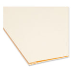 Expandable Heavyweight File Folders, 1/3-Cut Tabs: Assorted, Letter Size, 1.5" Expansion, Manila, 50/Box