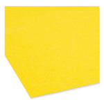 Top Tab Colored Fastener Folders, 0.75" Expansion, 2 Fasteners, Letter Size, Yellow Exterior, 50/Box