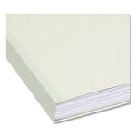 Expanding Recycled Heavy Pressboard Folders, 1/3-Cut Tabs: Assorted, Letter Size, 1" Expansion, Gray-Green, 25/Box