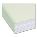 Expanding Recycled Heavy Pressboard Folders, 1/3-Cut Tabs: Assorted, Letter Size, 2" Expansion, Gray-Green, 25/Box