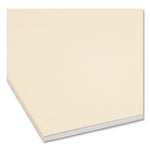 Recycled Top Tab Fastener Folders, 1/3-Cut Tabs: Assorted, 0.75" Expansion, 2 Fasteners, Letter Size, Manila Exterior, 50/Box