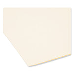 Interior File Folders, 1/3-Cut Tabs: Assorted, Legal Size, 0.75" Expansion, Manila, 100/Box