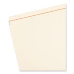 Reinforced Tab Manila File Folders, Straight Tabs, Legal Size, 0.75" Expansion, 11-pt Manila, 100/Box