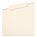 Manila File Folders, 1/3-Cut Tabs: Center Position, Legal Size, 0.75" Expansion, Manila, 100/Box