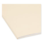 100% Recycled Manila Top Tab File Folders, 1/3-Cut Tabs: Assorted, Legal Size, 0.75" Expansion, Manila, 100/Box