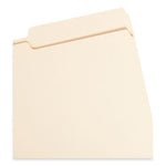 Manila Guide Height Systems File Folders, 2/5-Cut Tabs: Right of Center, Legal Size, 0.75" Expansion, Manila, 100/Box