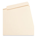 Reinforced Guide Height File Folders, 2/5-Cut Tabs: Right Position, Legal Size, 0.75" Expansion, Manila, 100/Box