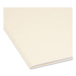 SuperTab Top Tab File Folders, 1/3-Cut Tabs: Assorted, Legal Size, 0.75" Expansion, 14-pt Manila, 50/Box