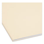 Top Tab Fastener Folders, 1/3-Cut Tabs: Assorted, 0.75" Expansion, 2 Fasteners, Letter Size, Manila Exterior, 50/Box