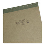 Hanging Folders, Letter Size, Standard Green, 25/Box