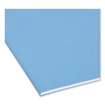 TUFF Hanging Folders with Easy Slide Tab, Letter Size, 1/3-Cut Tabs, Blue, 18/Box