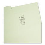 FasTab Hanging Folders, Legal Size, 1/3-Cut Tabs, Moss, 20/Box