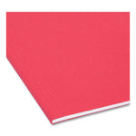 FasTab Hanging Folders, Letter Size, 1/3-Cut Tabs, Red, 20/Box