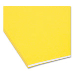 FasTab Hanging Folders, Letter Size, 1/3-Cut Tabs, Yellow, 20/Box