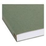 Box Bottom Hanging File Folders, 1" Capacity, Letter Size, Standard Green, 25/Box