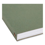 Box Bottom Hanging File Folders, 1" Capacity, Legal Size, Standard Green, 25/Box