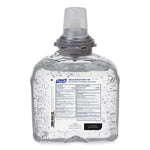 Advanced Hand Sanitizer TFX Refill, Gel, 1,200 mL, Unscented, 4/Carton