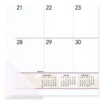 Puppies Monthly Desk Pad Calendar, Puppies Photography, 22 x 17, White Sheets, Clear Corners, 12-Month (Jan to Dec): 2024