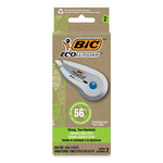 Wite-Out Brand Ecolutions Correction Tape, Non-Refillable, White, 0.2" x 19.8 ft, 2/Pack