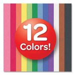 Construction Paper, 9 x 12, Assorted Colors, 240 Sheets/Pack