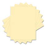 30% Recycled Colored Paper, 20 lb Bond Weight, 8.5 x 11, Cream, 500/Ream