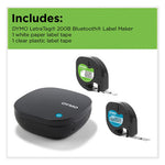 LetraTag 200B Portle Thermal Bluetooth Lel Maker, 1.77 x 4.72 x 4.72