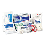 ANSI 2021 First Aid Kit for 10 People, 76 Pieces, Metal Case