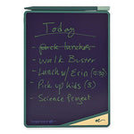 VersaBoard Reusable Writing Tablet, 8.5" LCD Touchscreen, 5.5" x 7.25", Mineral Green/Black