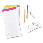 The Big Ta-Do Notepad, List-Management Format, Papaya Headband, 52 White/Multicolor 7 x 14 Sheets