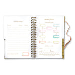 dream.plan.do. Weekly/Monthly Planner, Multicolor Broadstrokes Artwork, 9.25 x 6.5, Pink/Multicolor Cover, 12-Month: Undated