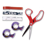 Holiday Gift Wrapping Pack, Assorted Tapes Plus Scissors/Kit