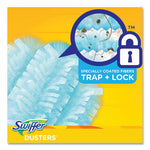 Dusters Refill, Dust Lock Fiber, Blue, Gain Original Scent, 10/Pack