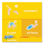 Dusters Refill, Dust Lock Fiber, Blue, Gain Original Scent, 10/Pack