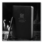 All-Weather Hardbound Notebook, Universal: Narrow Rule and Quadrille Rule, Black Cover, (80) 7.25 x 4.38 Sheets