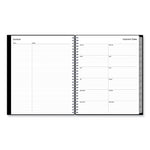Enterprise Monthly Planner, 10 x 8, Black Cover, 12-Month (Jan to Dec): 2024