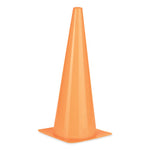 High Visibility Plastic Cones, 8 x 8