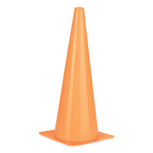 High Visibility Plastic Cones, 8 x 8