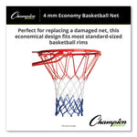 4 mm Economy Basketball Net, 21 x 6