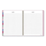 Harmony Weekly/Monthly Poly Planner, 11 x 9.38, Pink Cover, 13-Month (Jan to Jan): 2024 to 2025