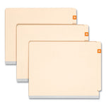 Yearly End Tab File Folder Labels, 24, 0.5 x 1, Orange, 25/Sheet, 10 Sheets/Pack