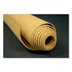 Natural Cork Roll, 0.25" Thick, 144 x 48.5, Natural Brown Surface, Ships in 7-10 Business Days