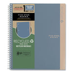 Recycled Notebook, 1 Subject, Medium/College Rule, Randomly Assorted Cover, 11 x 8.5 Sheets