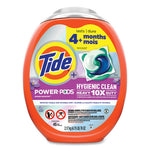 Hygienic Clean Heavy 10x Duty Power Pods, Fresh Meadow Scent, 76 oz Tub, 45 Pods, 4/Carton