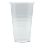 Translucent Plastic Cold Cups, 20 oz, Clear, 1,000/Carton