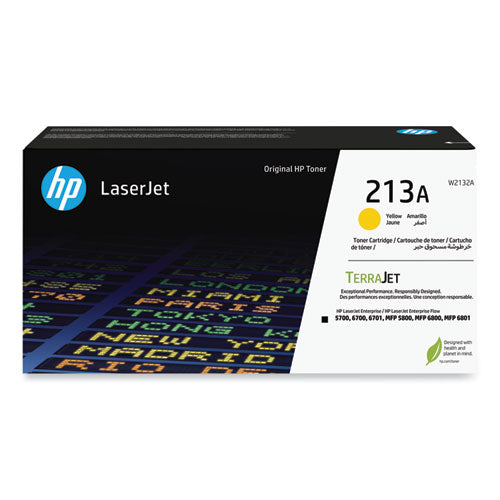 HP 213A (W2132A) Yellow Original LaserJet Toner Cartridge