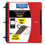 FLEX Notebinder, 5-Subject, Medium/College Rule, Randomly Assorted Cover Colors, (60) 11" x 8.5 Sheets