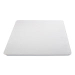 SuperGrip Chair Mat, Rectangular, 48 x 36, Clear, Ships Rolled