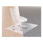 SuperGrip Chair Mat, Rectangular, 48 x 36, Clear, Ships Rolled