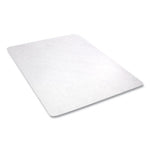 SuperGrip Chair Mat, Rectangular, 48 x 36, Clear, Ships Rolled